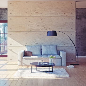 Beton je jeden z nejvíc trendy materiálů současnosti: Jak ho zakomponovat do interiéru?